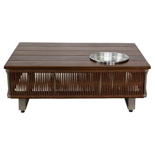 Mesa Centro Porto - C/Champanheira - Tampo Ripado